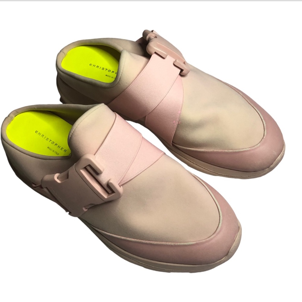 Christopher Kane slip on buckle sneakers
